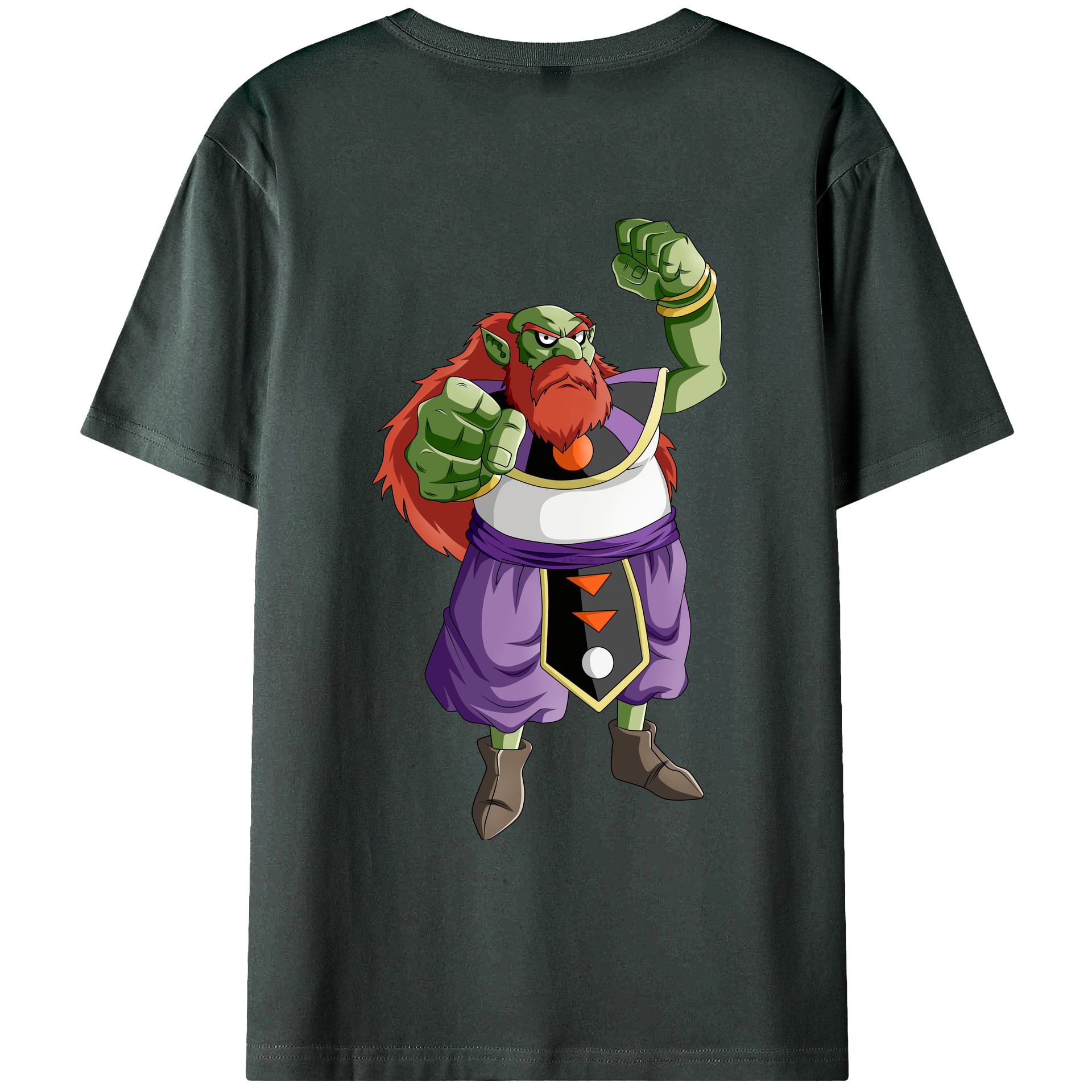 （画像用） ドラゴンボール DRAGON BALL 綿100％ メンズ半袖Tシャツ（バックプリント） 通気性